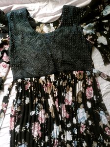 Floral Print Maxi Dress