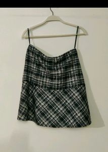 Checkered Skirt