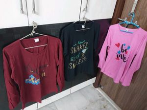 Stylish round neck Printed Ladies Tshirt