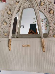 Vintage Celine Off-White Handbag