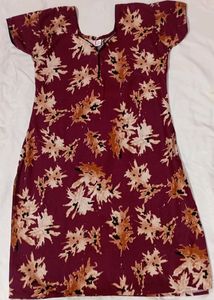 Maroon Daily Wear Top