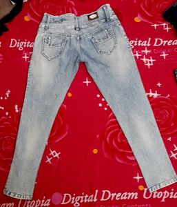 Skinny Blue Jeans