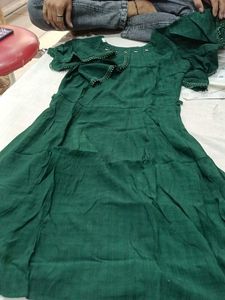 Green Kurta Set 2pc Combo