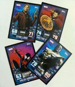 Marvel Topps Hero Attax Trading Cards X6