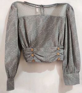 Trendy Grey Top✨