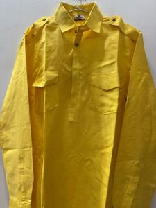 Manyavar Yellow Kurta