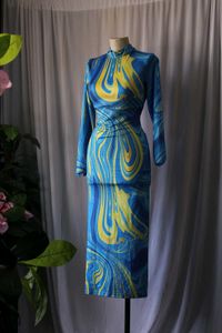 Urbanic Chic Swirl Print Dress