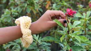 Handmade Crochet Scrunchie