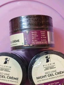 (Pack Of 3) Pilgrim Red Vine Night Gel Creme