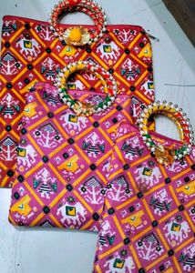 Ethnic patola Handbags