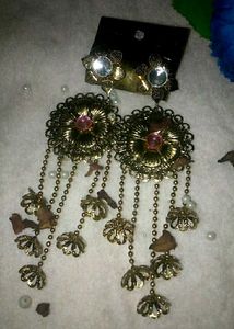 Floral Drop Earrings