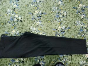 Men Slim Fir Trousers Charcol Black Colour