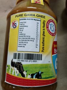 Desi Gawa Ghee . 500g .