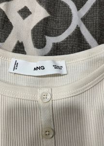 Mango Beige Tee
