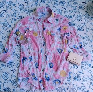 Floral Print Shirt