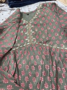 Floral Print Tunic Top