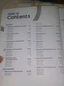 All In One Social Science Class 10