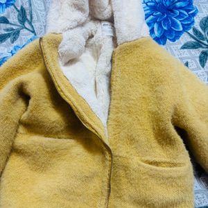 Cozy Yellow Kids&#39; Jacket