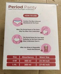 Period Panty ( 5ps ) Xl