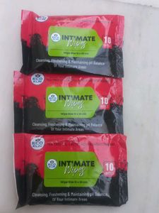 Eco Klin Intimate Wipes (3 Packs)