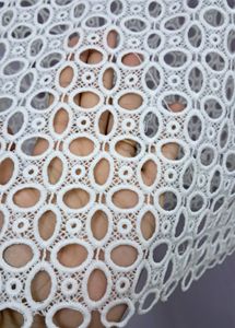 Net White Stylish Shrug