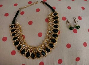 Necklace With Earing