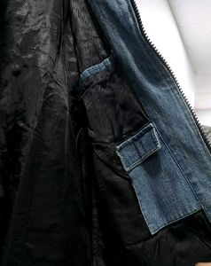 🏁 Vintage Thrifted Biker Winter Warm Jacket
