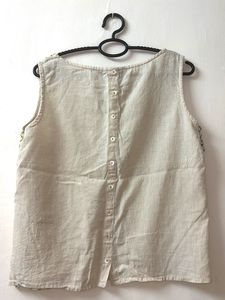 Sleeveless Patterned Top