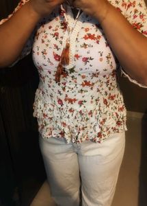 Floral Print Top