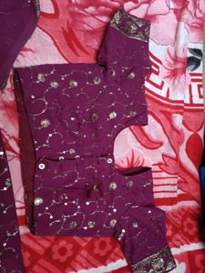 Full sequence work saree