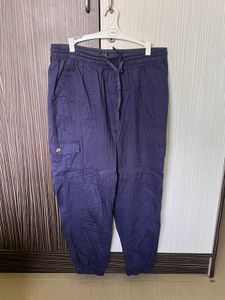 Navy Blue Jogger Pants