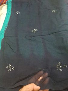Pure Georgette Saree