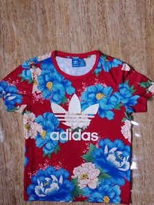 Adidas Floral Graphic Tee