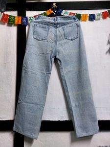 Ripped Light Blue Jeans