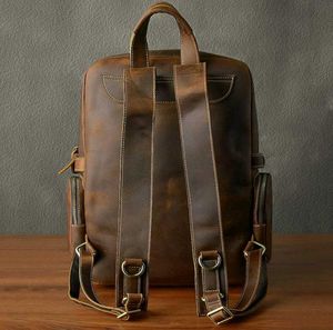 Leather Backpack - Stylish and Durable