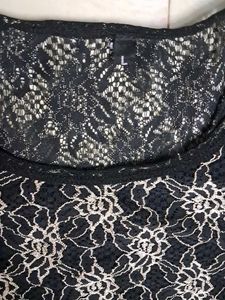 Black Lace Top