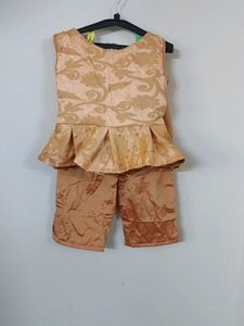 Cute Girl Peplum Kurti with Pant