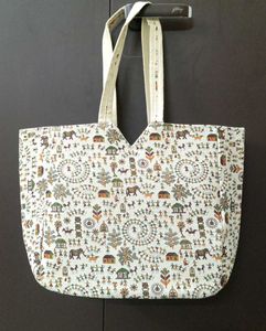 Warli Art Tote Women&#39;s Handbag For Office Travel