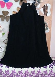 Black High neck flowy dressMossimo Supply Co.
