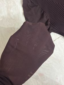 Babydoll knit top
