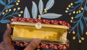 Vintage Gold Beaded Clutch (any one)