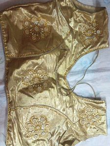 Golden Embellished Blouse