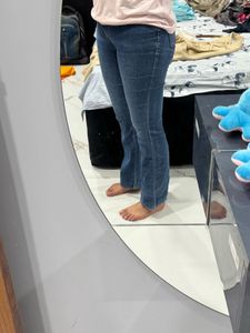 High Waist 30 Inch Blue Jeans