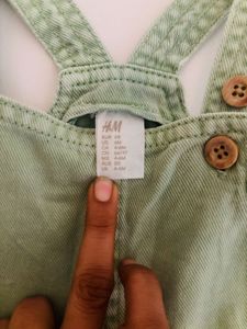H&amp;M Baby Corduroy Dungaree Dress