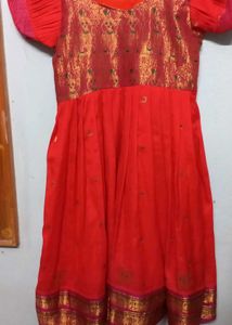 Red &amp; Gold Dress