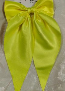 Blue Bow Hair Tie