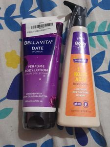 Plum Goodness  And Bella Vita Body Lotion