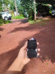 Crochet Batman Car Hanging