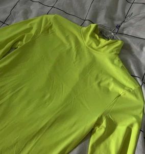 Neon Yellow Bershka Top