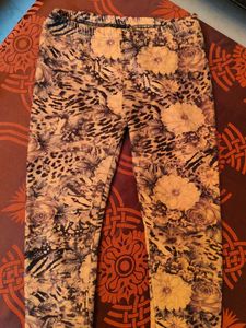 Floral Animal Print Leggings